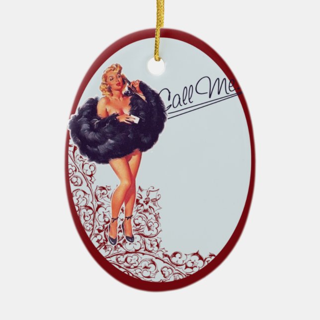 Ornament - PinUp (Front)