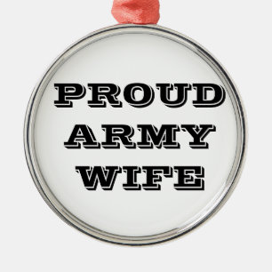 Ornament Proud Army Wife