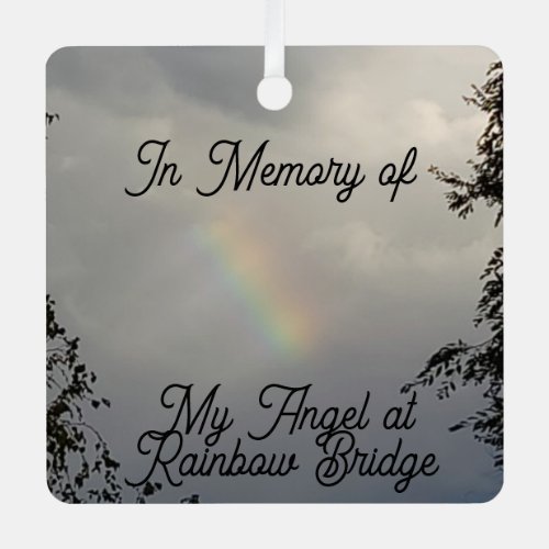 Ornament Rainbow Bridge Pet Loss Memorial