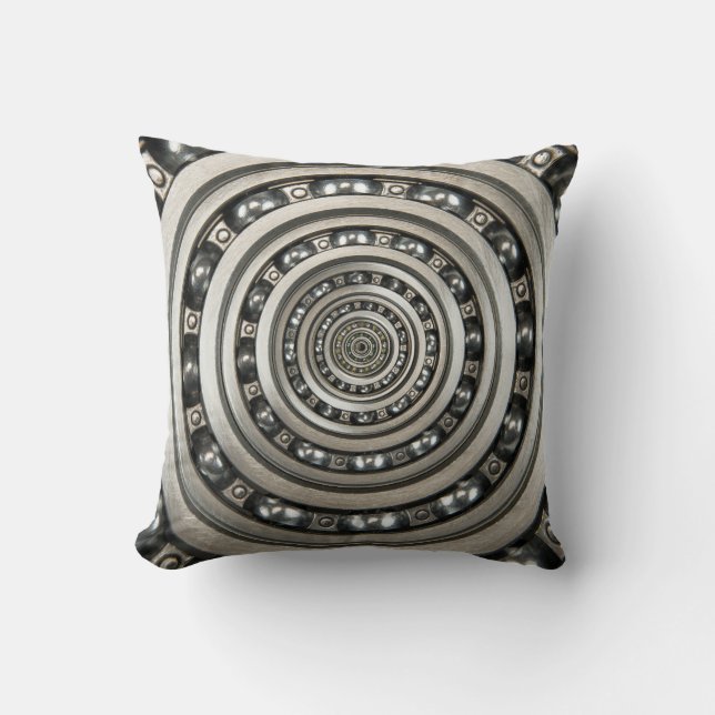 Ornament Throw Pillow (Front)