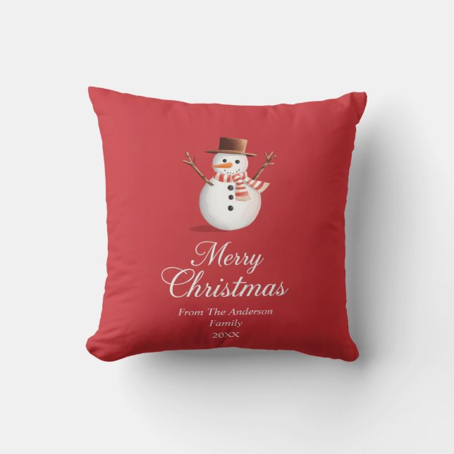 Ornament Throw Pillow (Front)