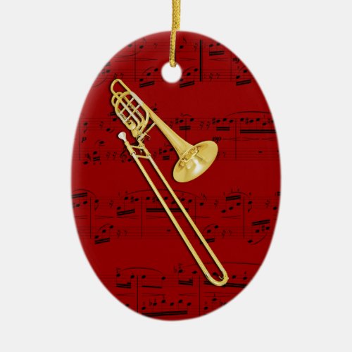 Ornament _ Trombone bass _ Pick your color