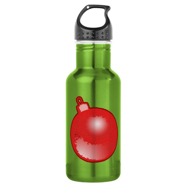 Ornament Water Bottle (Front)