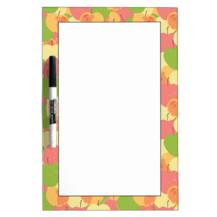Ornament With Apples Dry Erase Board