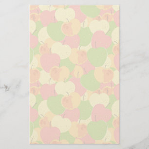 Ornament With Apples Stationery