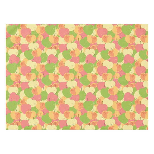 Ornament With Apples Tablecloth (Front (Horizontal))
