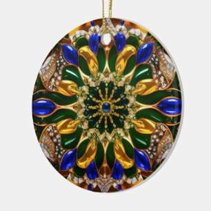 Ornament with Brazil Colors Design