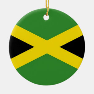 Ornament with flag of Jamaica