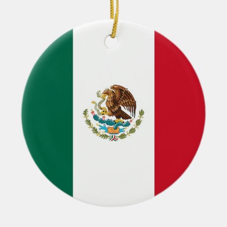 Ornament With Flag Of Mexico