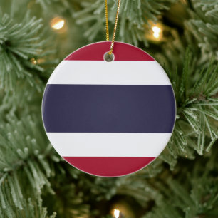 Ornament with flag of Thailand