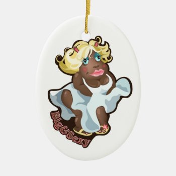 Ornament With Funny Hippo Character. by Taniastore at Zazzle
