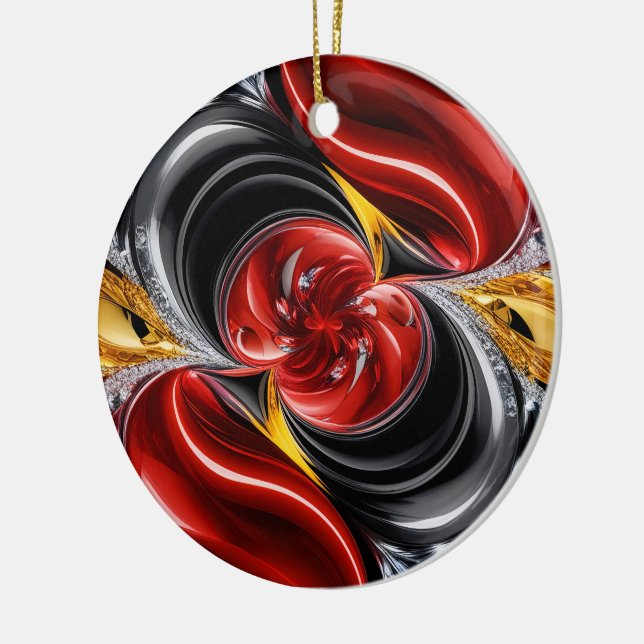 Ornament with German Colors Design (Left)