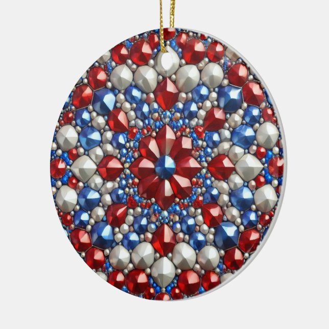 Ornament with Netherlands Colors Design (Left)