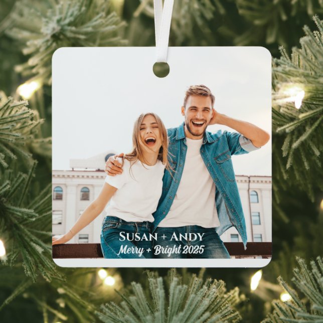 Ornament with photo + name and caption (Insitu)