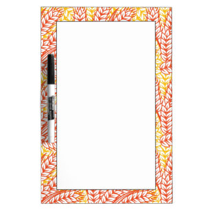 Ornament with wheat ears Dry-Erase board