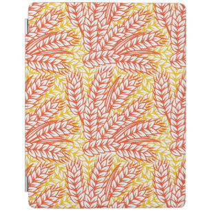 Ornament with wheat ears iPad smart cover