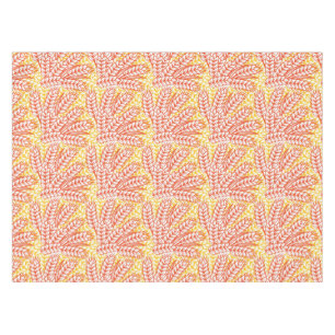 Ornament with wheat ears tablecloth