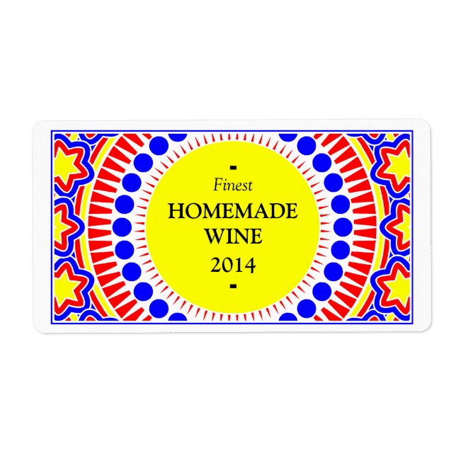 Ornamental 01 - Colorful Label (Front)