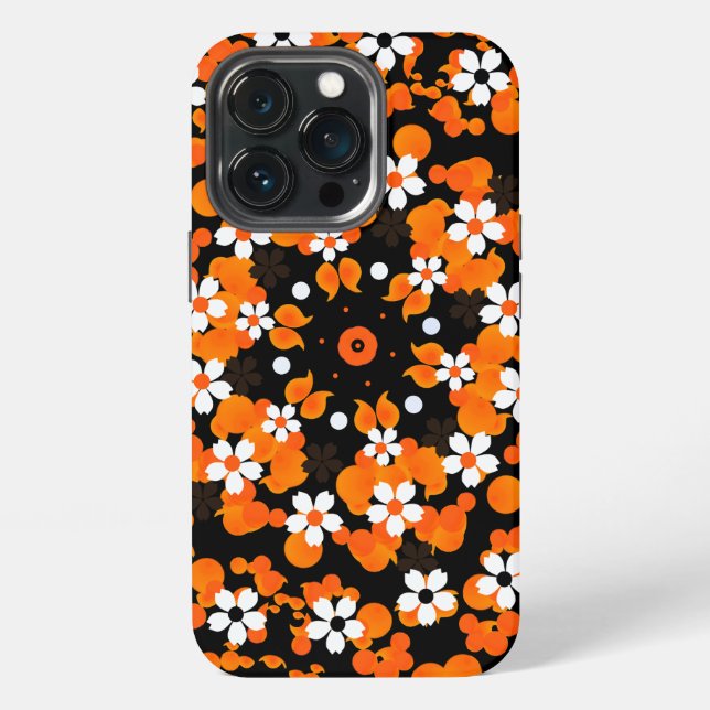 Ornamental background  iphone case (Back)