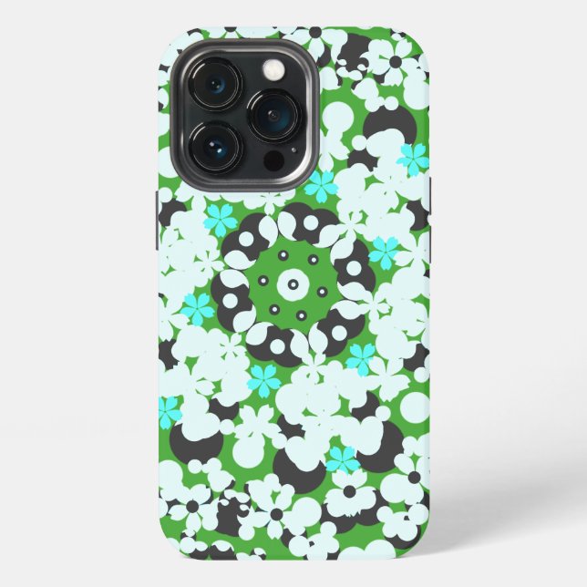 Ornamental background  iphone case (Back)
