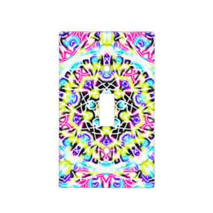Ornamental background  light switch cover