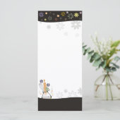 ornamental baker baking vase marketing rack card (Standing Front)