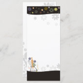 ornamental baker baking vase marketing rack card (Front/Back)