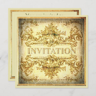 Ornamental Baroque Party Invitation