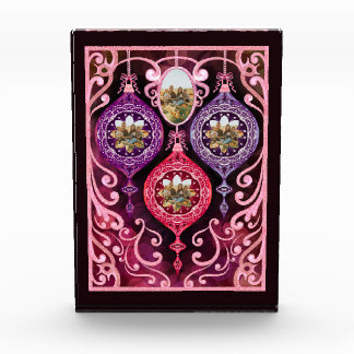 Ornamental Christmas - Photo Christmas card Block