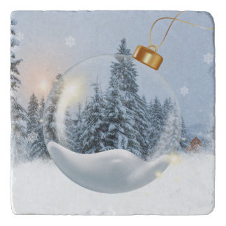 Ornamental Christmas Trivet