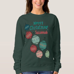 Ornamental Christmas Wear Personalized Sweatshirt