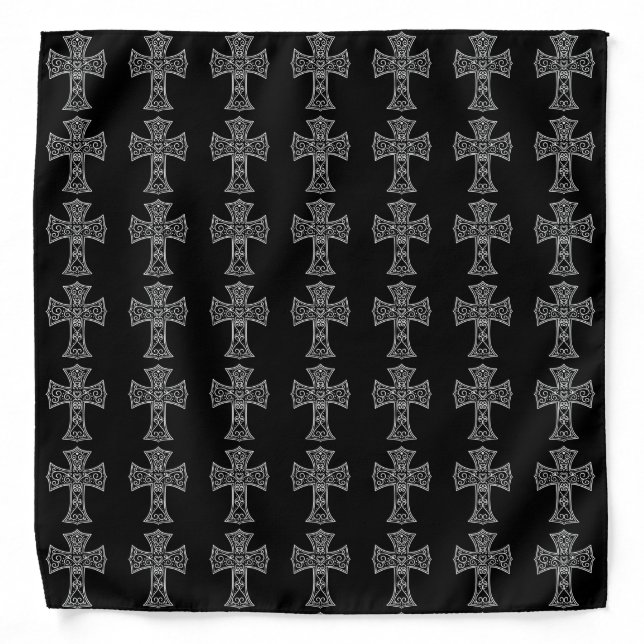 Ornamental cross bandana (Front)