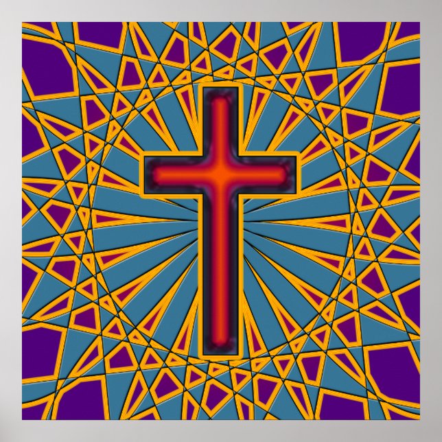 ORNAMENTAL CROSS POSTER (Front)