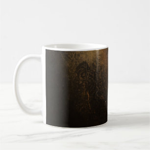 🖤 Ornamental Dark Gold Pattern - Luxurious & Intr Coffee Mug