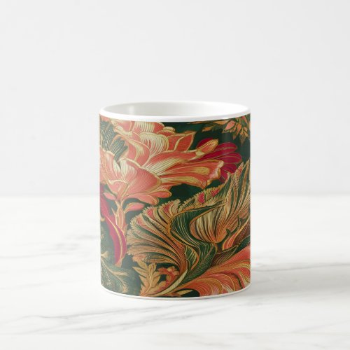 Ornamental design inspired by William Morris Coffee Mug