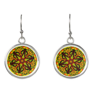Ornamental  earrings