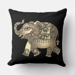 ornamental elephant pillow