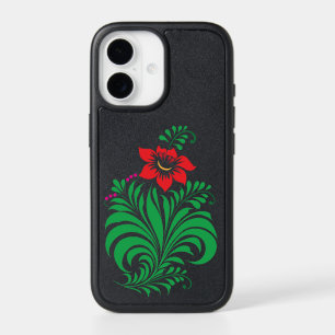 Ornamental Floral Flower Design – Elegant iPhone 17 Case