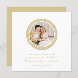 Ornamental Minimalist Classic Christmas Eve Photo