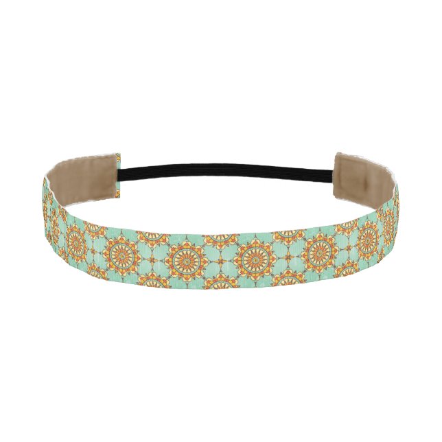 Ornamental pattern athletic headband (Front)