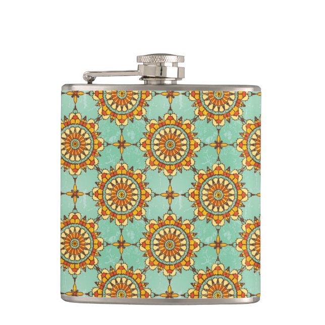 Ornamental pattern flask (Front)