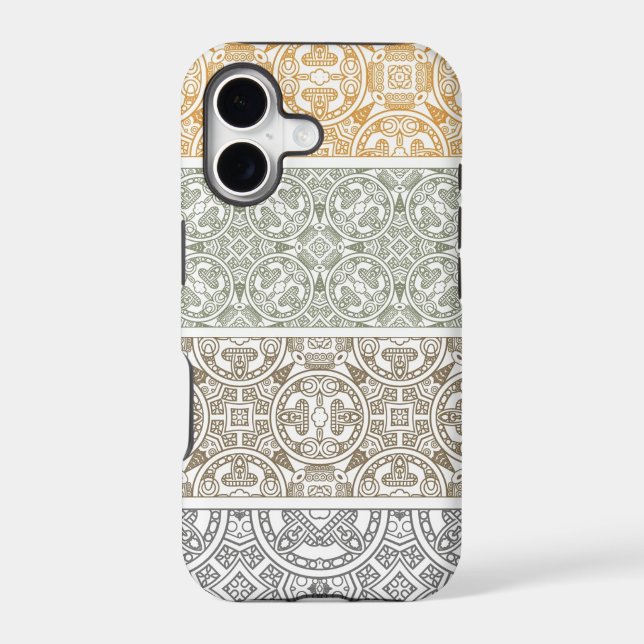 Ornamental pattern iphone case (Back)