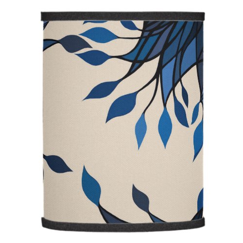 Ornamental pattern leaves lines modern simple lamp shade