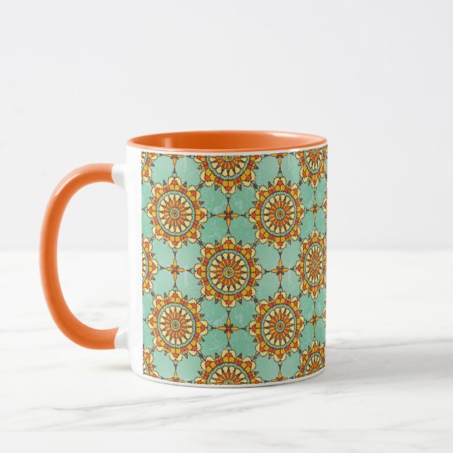 Ornamental pattern mug (Left)