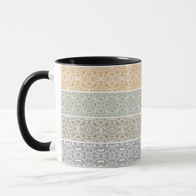 Ornamental pattern mug (Left)