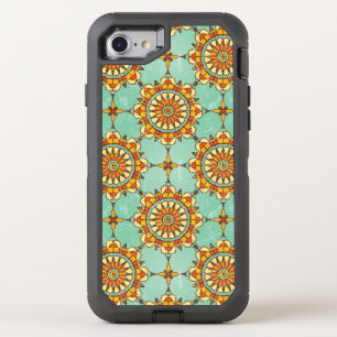 Ornamental pattern OtterBox defender iPhone SE/8/7 case