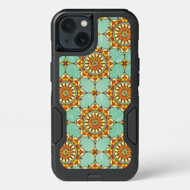 Ornamental pattern otterbox iPhone case (Back)