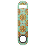 Ornamental pattern speed bottle opener