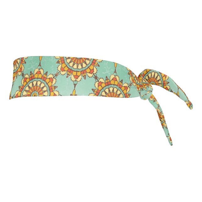 Ornamental pattern tie headband (Rotate 90)