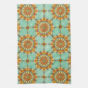 Ornamental pattern towel
